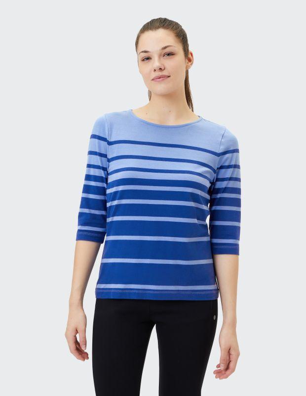 Joy Sportswear 3/4-Arm-Shirt LISA Shirt mit zweifarbigem Ringeldesign