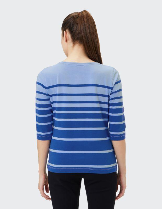 Joy Sportswear 3/4-Arm-Shirt LISA Shirt mit zweifarbigem Ringeldesign Vatertagsangebot