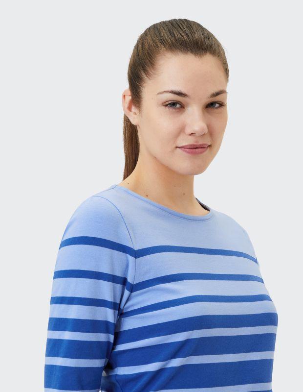 Joy Sportswear 3/4-Arm-Shirt LISA Shirt mit zweifarbigem Ringeldesign Vatertagsangebot