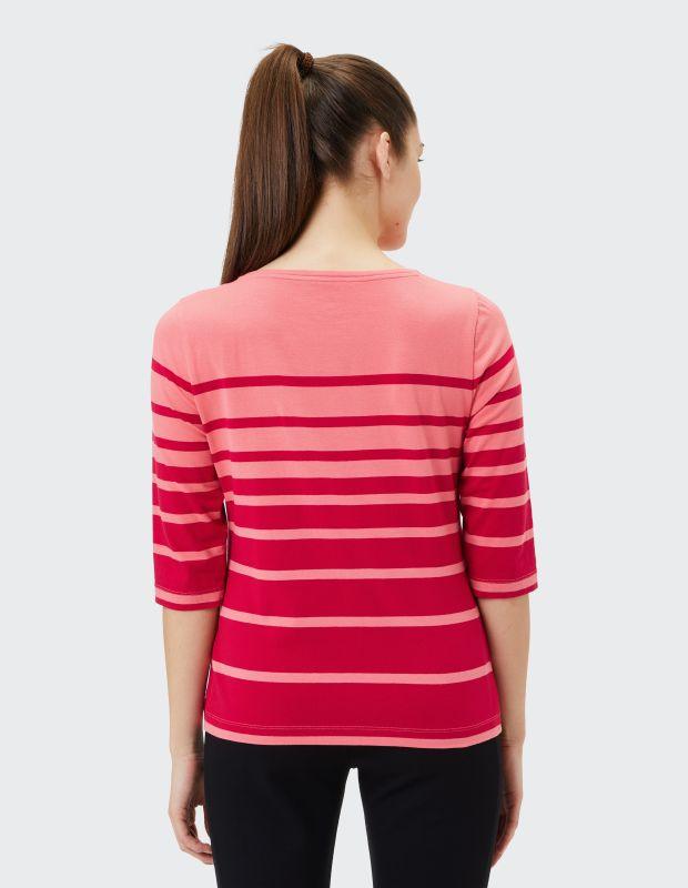 Joy Sportswear 3/4-Arm-Shirt LISA Shirt mit zweifarbigem Ringeldesign Online Outlet