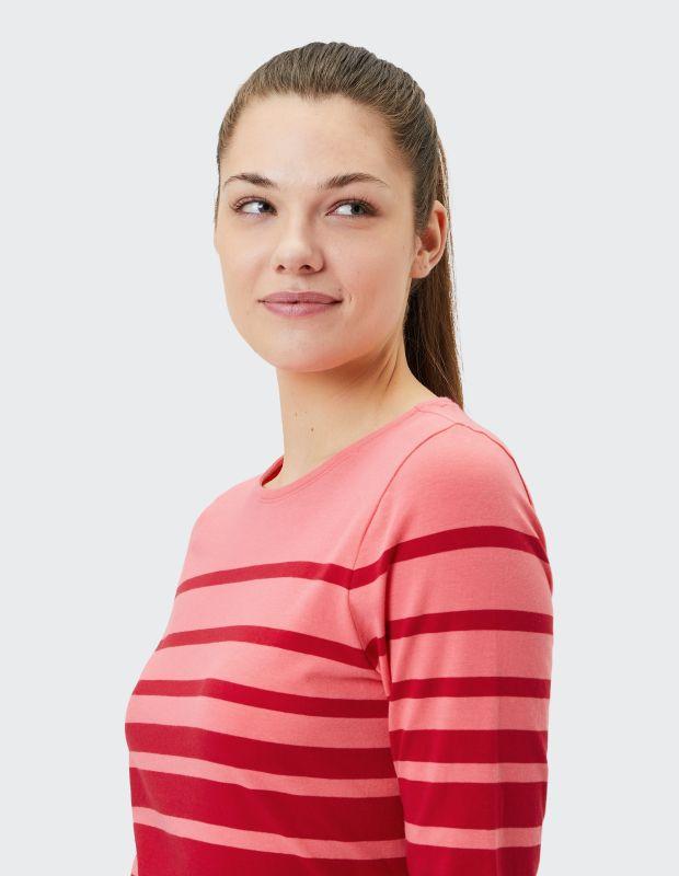 Joy Sportswear 3/4-Arm-Shirt LISA Shirt mit zweifarbigem Ringeldesign Online Outlet