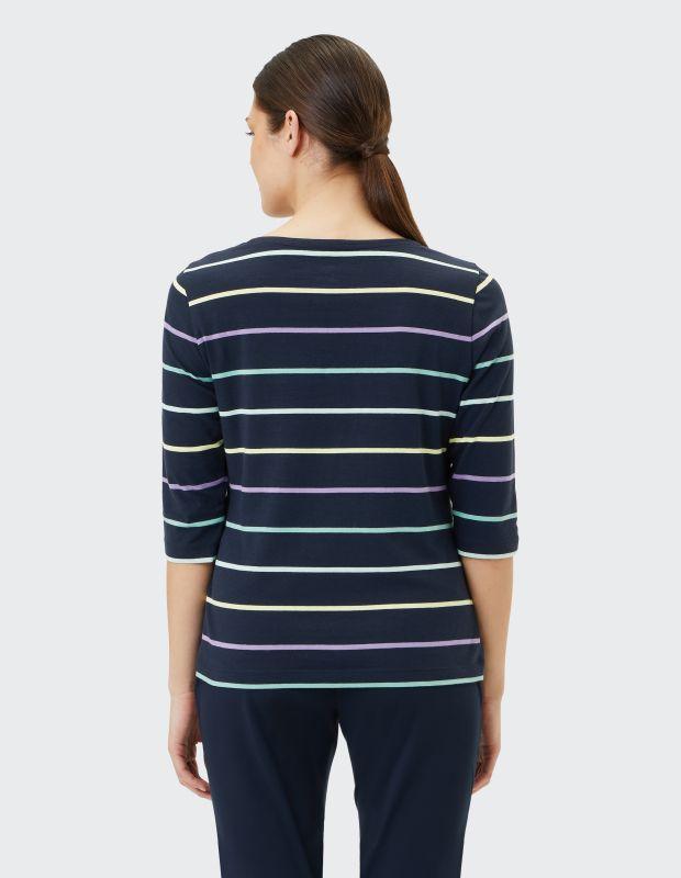 Joy Sportswear 3/4-Arm-Shirt VIOLETTA Buntes Ringelshirt Kostenlose Rückgabe