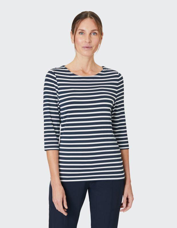 Joy Sportswear 3/4-Arm-Shirt CARINA Ringelshirt im maritimen Look