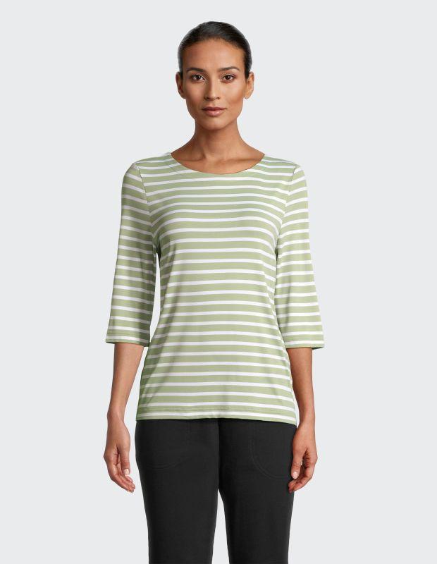 Joy Sportswear 3/4-Arm-Shirt CARINA Ringelshirt im maritimen Look