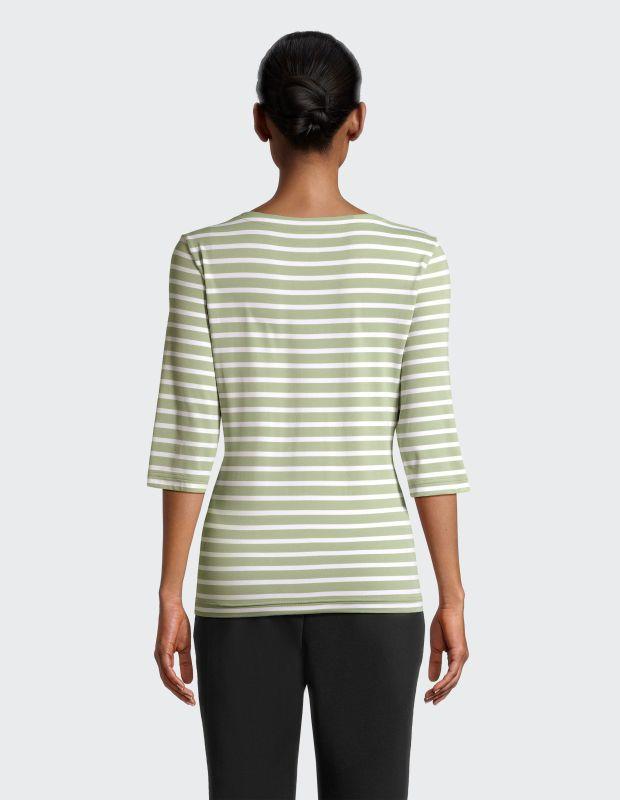 Joy Sportswear 3/4-Arm-Shirt CARINA Ringelshirt im maritimen Look Fabrikladen