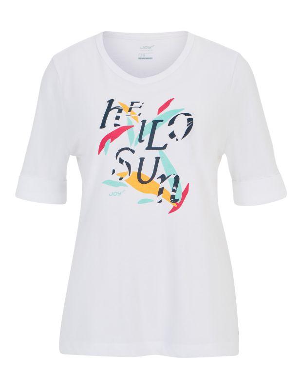 Joy Sportswear T-Shirt MARA T-Shirt mit grafischem Schriftdruck Cyber Monday