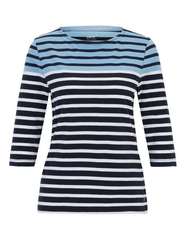 Joy Sportswear 3/4-Arm-Shirt CELIA T-Shirt mit feinem Ringeldessign Heißer Verkauf