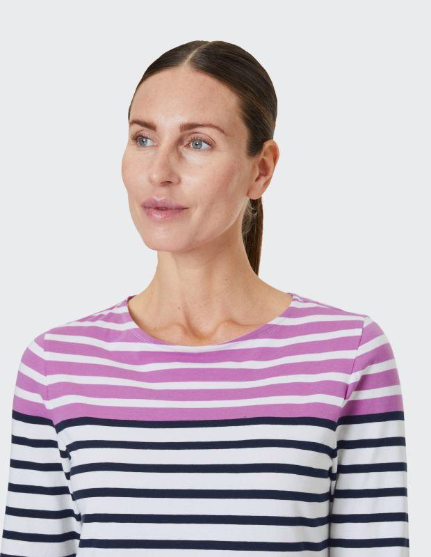 Joy Sportswear 3/4-Arm-Shirt CELIA T-Shirt mit feinem Ringeldessign Top Angebot
