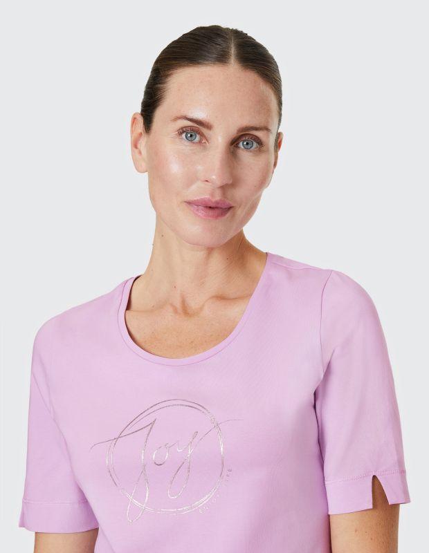 Joy Sportswear T-Shirt SIA T-Shirt mit metallischem Druck Neueste Mode