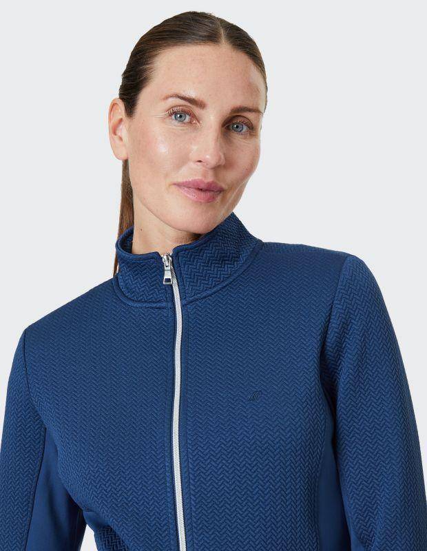 Joy Sportswear Sportjacke WIEBKE Sportive Jacke mit Zick-Zack-Struktur Sonderangebote