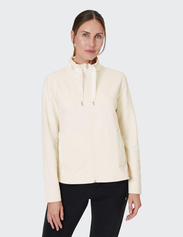 Joy Sportswear Freizeitjacke FABIENNE Sweatjacke mit dekorativem Stehkragen