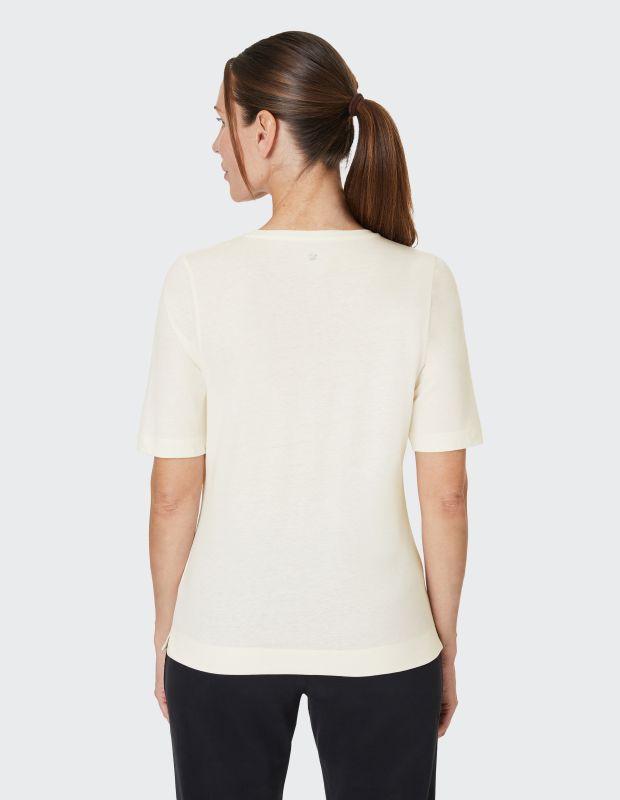 Joy Sportswear T-Shirt CHLOE T-Shirt mit schillerndem Blumendruck Kostenlose Rückgabe