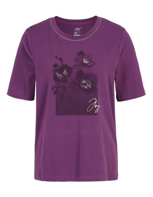 Joy Sportswear T-Shirt TALA Lockeres Shirt mit floralem Frontprint Kostenloser Versand international