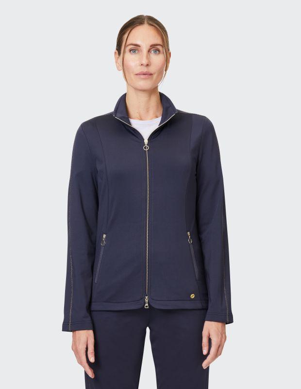Joy Sportswear Jacke LEONORE Sweatjacke aus innen angerautem Fleece