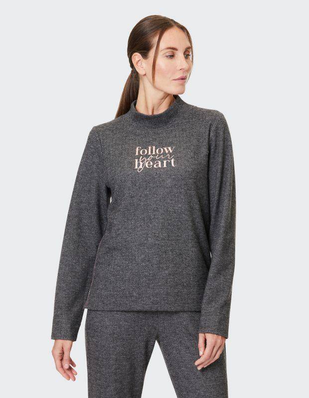Joy Sportswear Sweatshirt GLORIA Sweatshirt aus softem Jacquardstrick