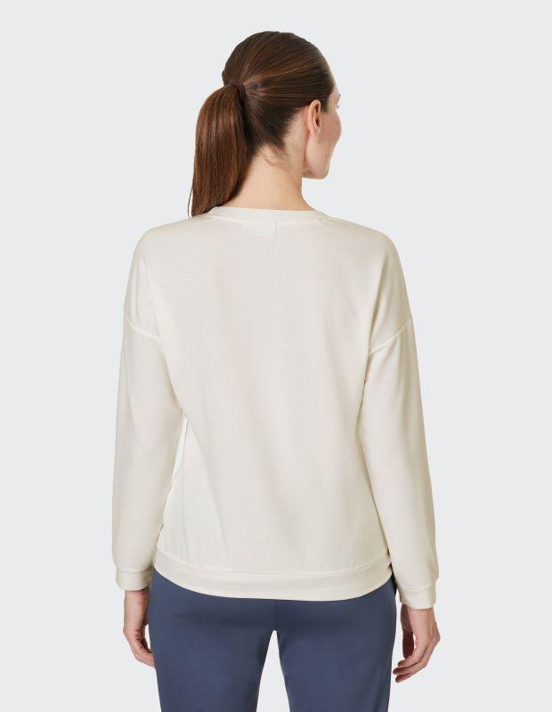 Joy Sportswear Sweatshirt RIKE Softes Sweatshirt mit Glanz Paspel Kostenloser Versand