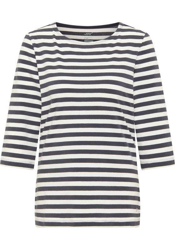 Joy Sportswear 3/4-Arm-Shirt MALINA 3/4-Arm-Shirt mit modernem Ringeldessin Fabrik Onlineshop