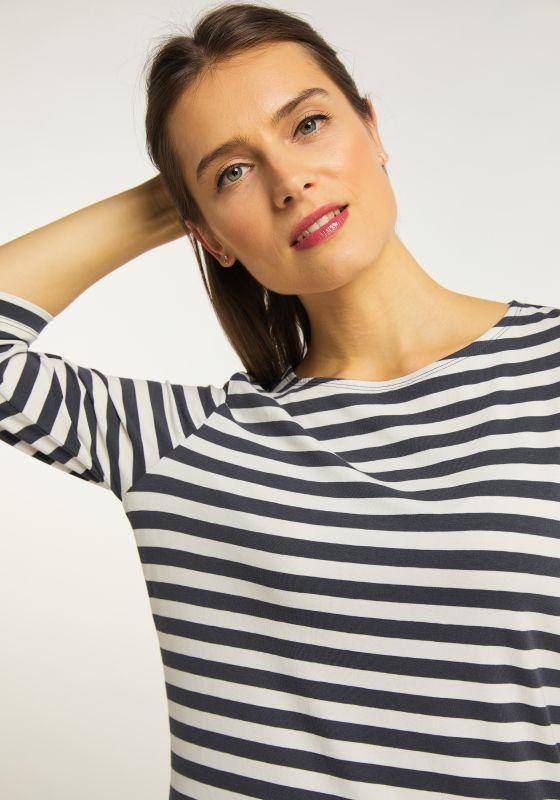 Joy Sportswear 3/4-Arm-Shirt MALINA 3/4-Arm-Shirt mit modernem Ringeldessin Fabrik Onlineshop
