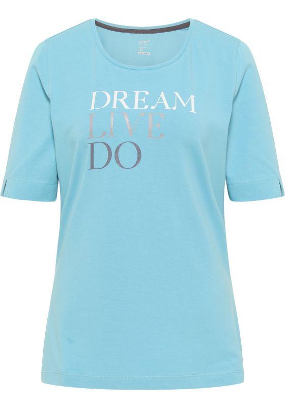 Joy Sportswear Sportshirt NEA T-Shirt mit Schrift-Print Fabrikpreis