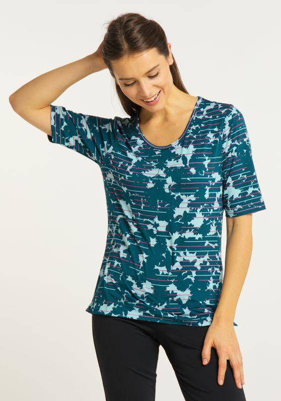 Joy Sportswear Sportshirt GAIA T-Shirt mit fantasievoller Streifengrafik