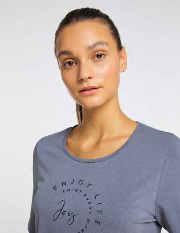 Joy Sportswear T-Shirt TAMY T-Shirt mit modernem Schrift-Print Neuheiten