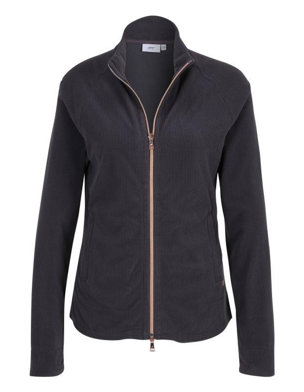 Joy Sportswear Fleecejacke JOSY Feminine Fleecejacke aus Rippfleece Bis zu 65% Rabatt