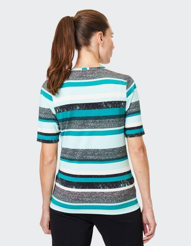 Joy Sportswear T-Shirt LARA T-Shirt mit Streifenprint Sonderangebot der Fabrik
