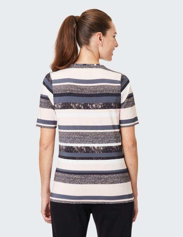Joy Sportswear T-Shirt LARA T-Shirt mit Streifenprint Vierteljährliche Förderung