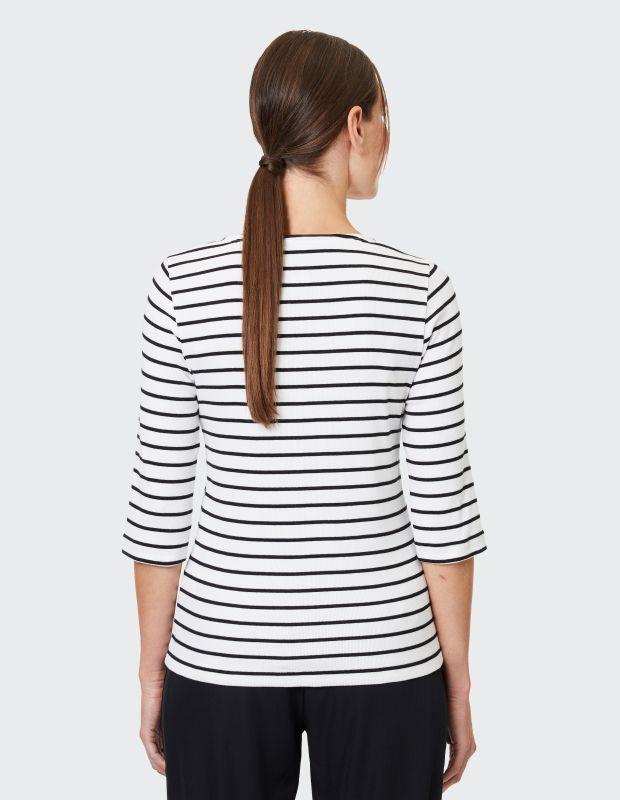 Joy Sportswear T-Shirt MAROU Ringelshirt aus Rippjersey 50% Rabatt mit kostenlosem Versand
