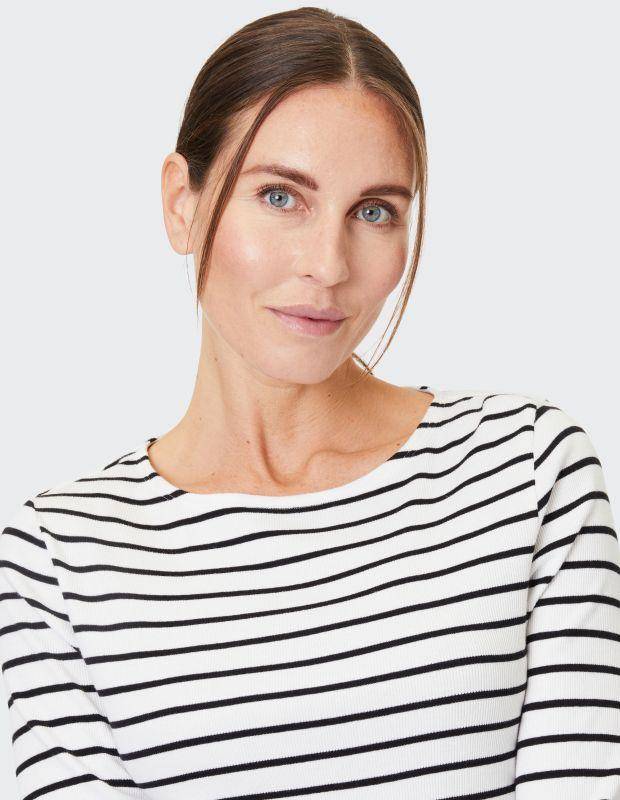 Joy Sportswear T-Shirt MAROU Ringelshirt aus Rippjersey 50% Rabatt mit kostenlosem Versand