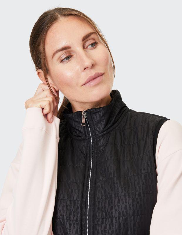 Joy Sportswear Weste XENIA Hybrid Weste mit grafischem Allover-Print Fabrikladen