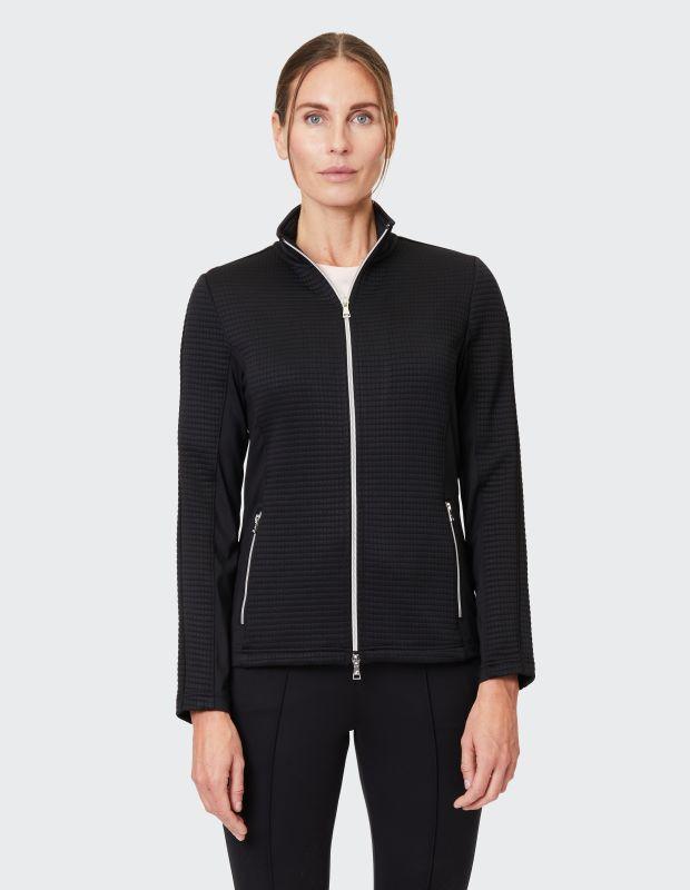 Joy Sportswear Jacke SANJA Sportive Jacke aus Struktur-Jersey
