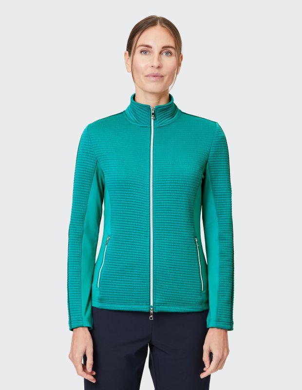 Joy Sportswear Jacke SANJA Sportive Jacke aus Struktur-Jersey