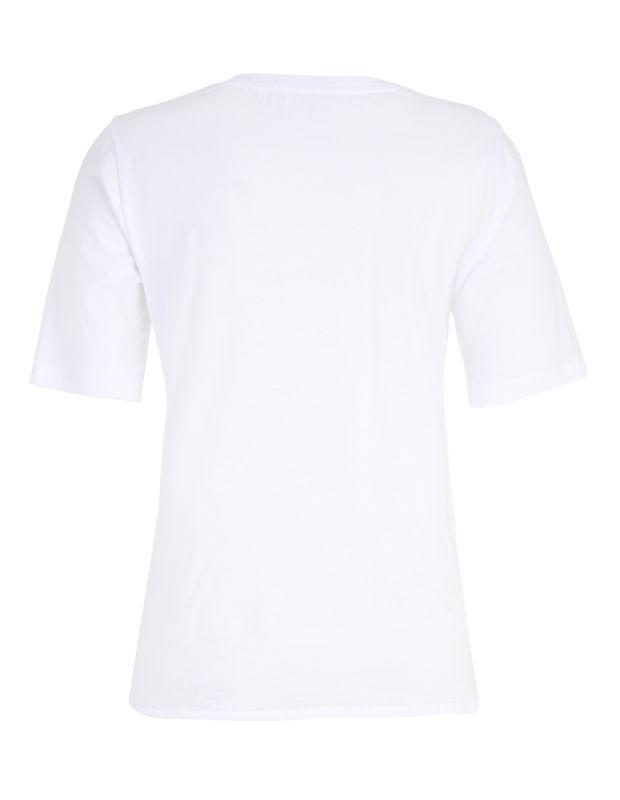 Joy Sportswear T-Shirt LUZIE Lockeres Shirt mit floralem Front-Print Black Friday Preise