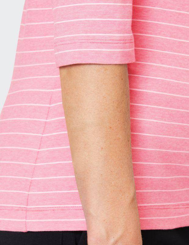 Joy Sportswear 3/4-Arm Shirt LOTTE 3/4-Arm Shirt mit modernem Ringel-Design 50% Rabatt für begrenzte Zeit
