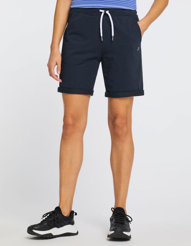Joy Sportswear Bermuda CARRIE Lässige Sweatbermuda mit umgeschlagenem Saum