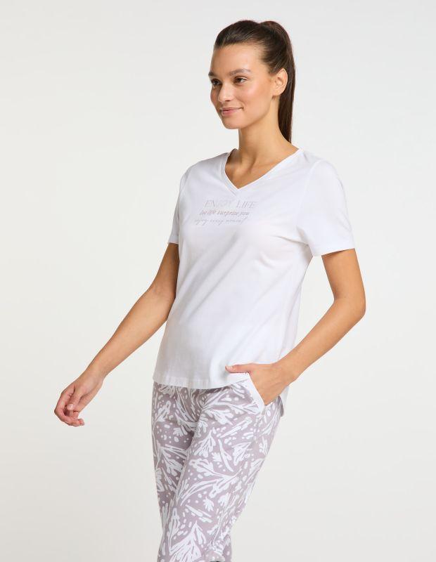 Joy Sportswear T-Shirt JIL Stilvolles T-Shirt mit abgerundetem Saum