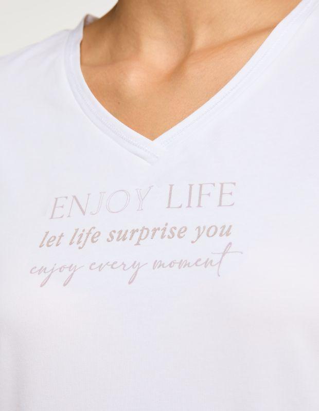 Joy Sportswear T-Shirt JIL Stilvolles T-Shirt mit abgerundetem Saum Rabatt