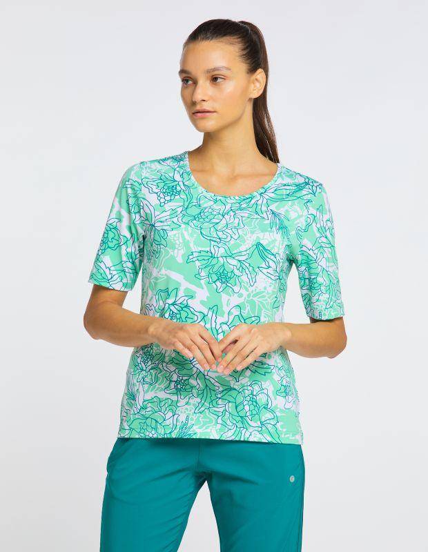 Joy Sportswear T-Shirt JOLA Sportliches T-Shirt mit floralem Druckmuster