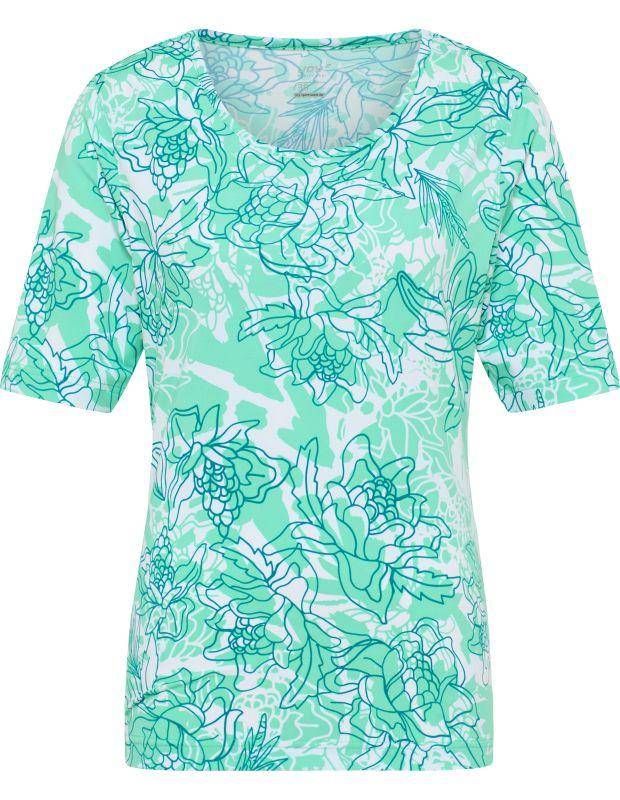 Joy Sportswear T-Shirt JOLA Sportliches T-Shirt mit floralem Druckmuster Flash Sale