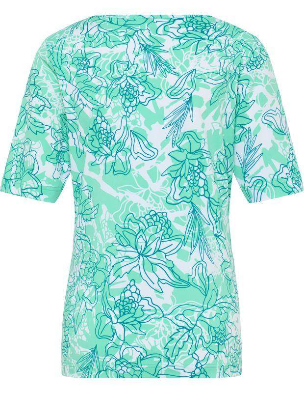 Joy Sportswear T-Shirt JOLA Sportliches T-Shirt mit floralem Druckmuster Flash Sale