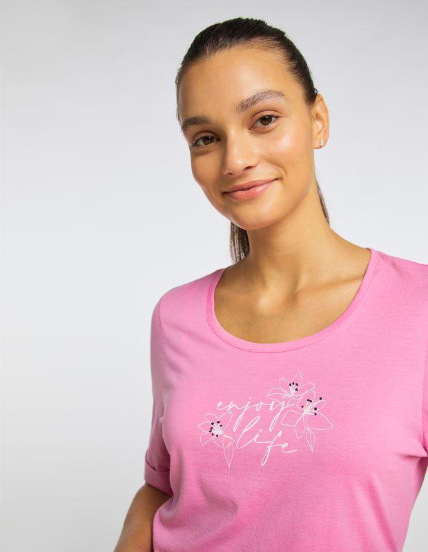 Joy Sportswear T-Shirt ANYA T-Shirt mit grafischem Blumendruck Exklusivangebot