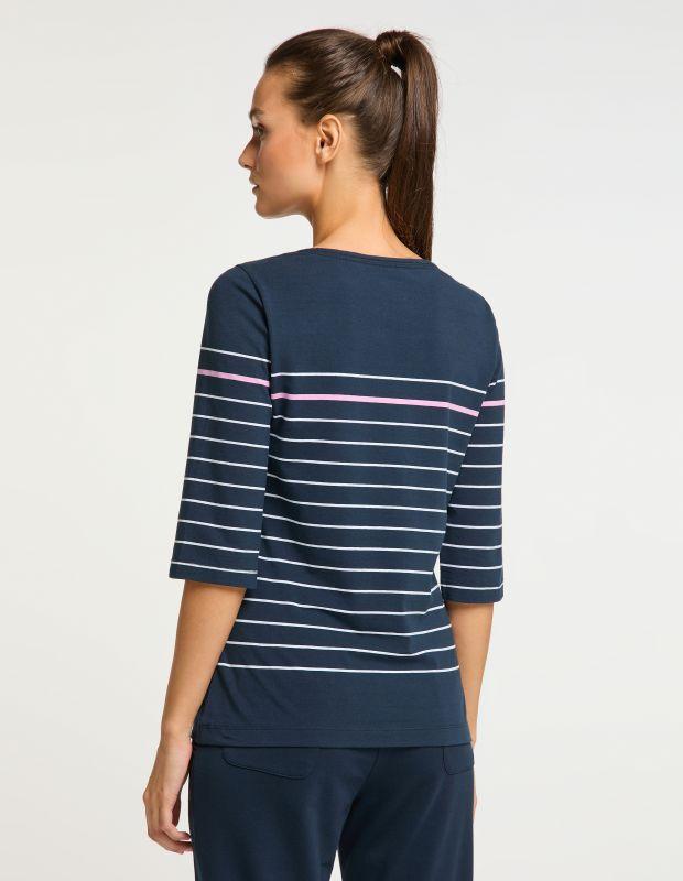 Joy Sportswear 3/4-Arm-Shirt LEILA 3/4-Arm-Shirt mit Streifen Preisnachlass