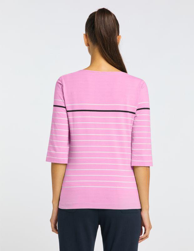 Joy Sportswear 3/4-Arm-Shirt LEILA 3/4-Arm-Shirt mit Streifen Saisonschlussverkauf