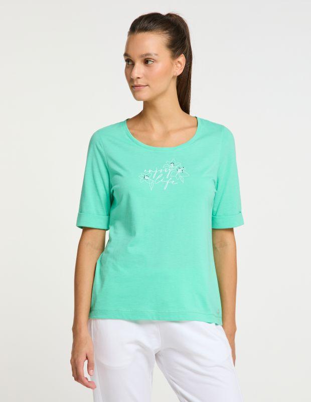 Joy Sportswear T-Shirt ANYA T-Shirt mit grafischem Blumendruck