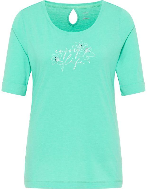 Joy Sportswear T-Shirt ANYA T-Shirt mit grafischem Blumendruck Black Friday