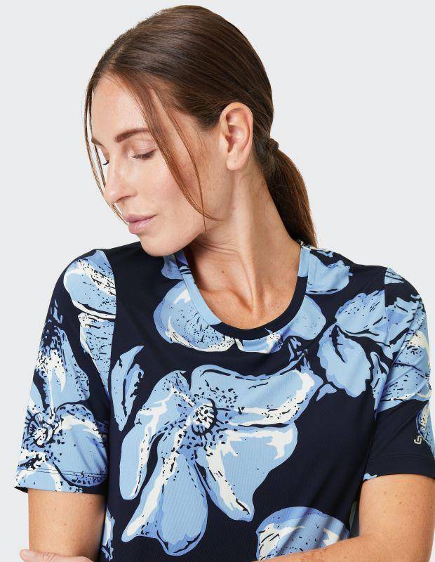 Joy Sportswear T-Shirt PENELOPE T-Shirt mit floralem Allover-Print Neueste Mode