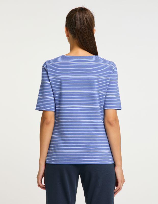 Joy Sportswear T-Shirt SADIE T-Shirt mit feinen Streifen Räumungsverkauf