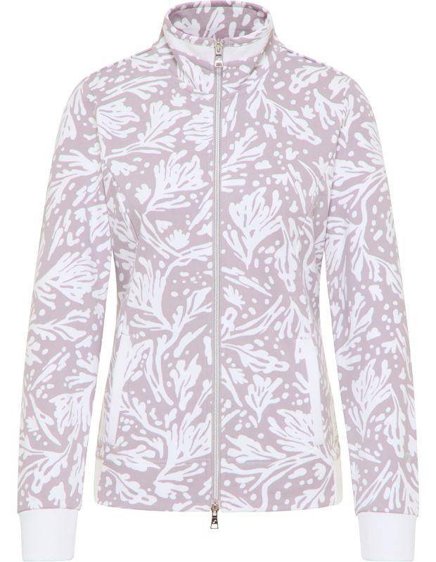 Joy Sportswear Jacke NEDA Gemütliche Sweatjacke mit Allover-Print Zeitbegrenzte Promotion