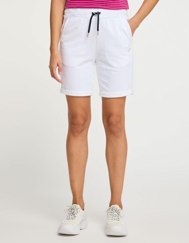 Joy Sportswear Bermuda CARRIE Lässige Sweatbermuda mit umgeschlagenem Saum